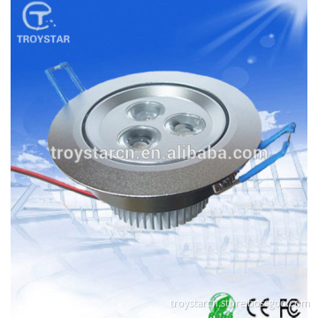 3*1w cabinet lighting creechip led downlights 3w 68mm